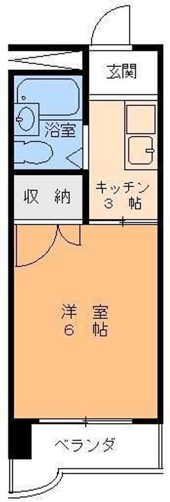 富士コーポラスの間取り