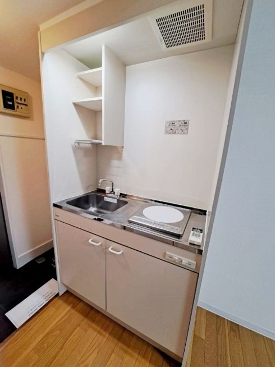 スガノハイツ1-Bのキッチン