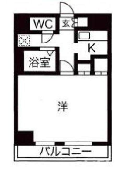 宮城県仙台市若林区清水小路(マンション)の賃貸物件の間取り