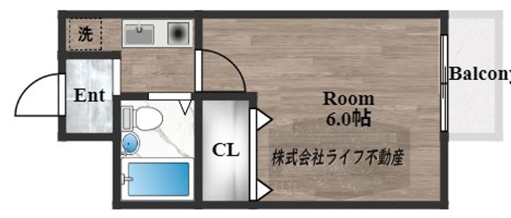 Lakia Maison 高井田の間取り