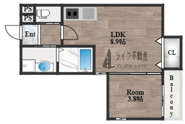 コラッジオ衣摺の間取り