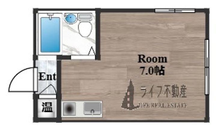 バッハレジデンス長瀬の間取り