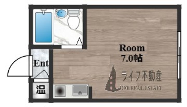 バッハレジデンス長瀬の間取り