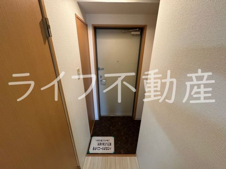 コンフォートエヌズの玄関