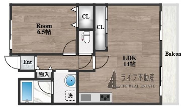友井グレイスの間取り