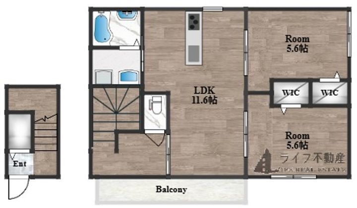 Peace Forestの間取り