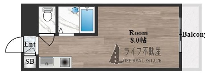 アミティ近大通りの間取り
