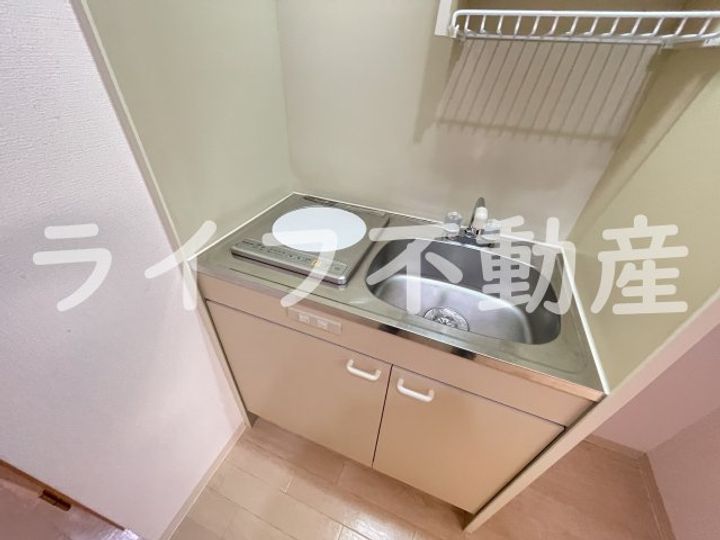 メルディアキューブやえのさとのキッチン