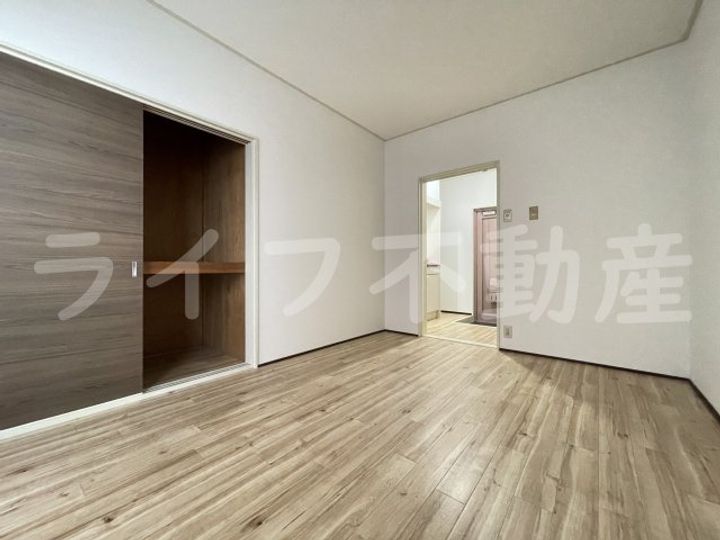 富士コーポの居間