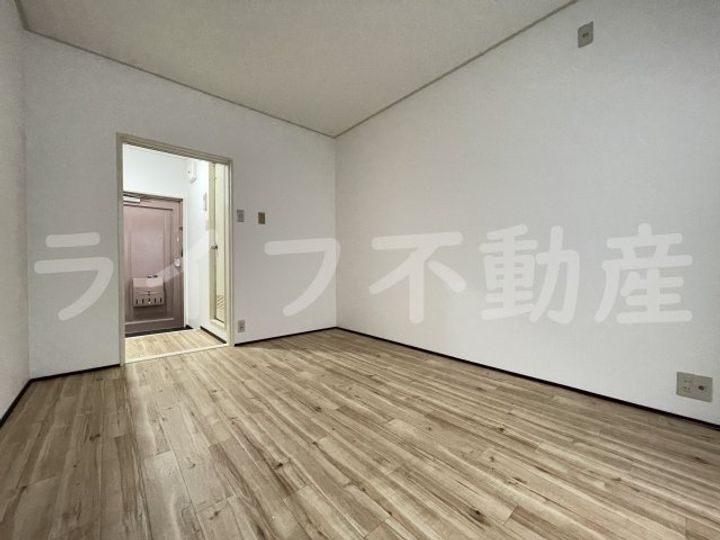 富士コーポの居間