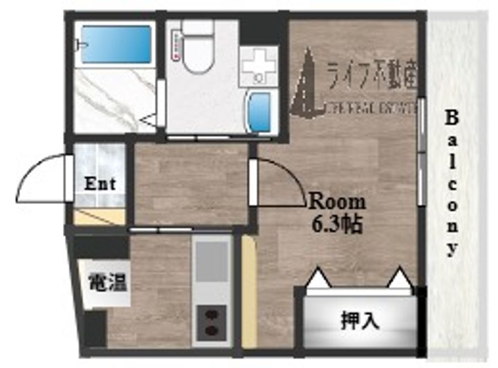 Celeb布施東の間取り