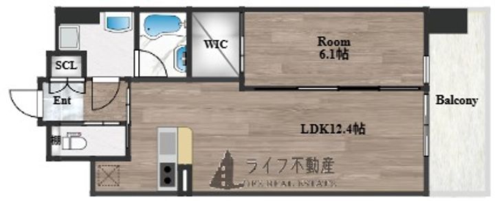 プレジオ永和ASIANの間取り