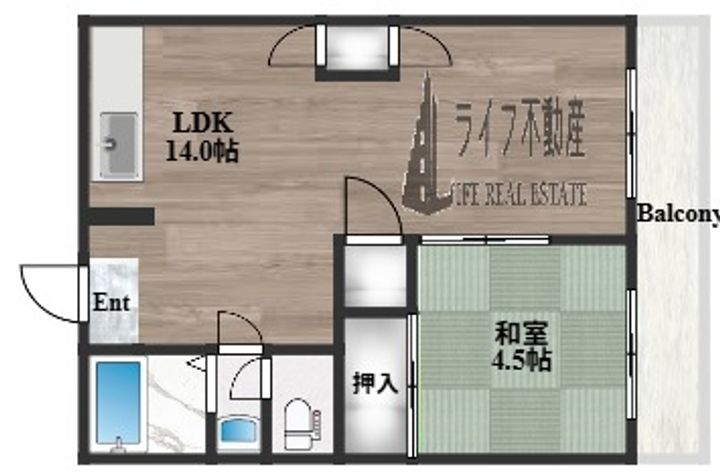 第2コーポ春日荘の間取り
