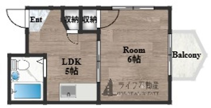 タキハイツの間取り
