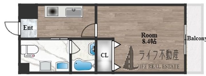 第10美和マンションの間取り