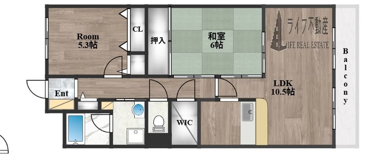 ニューロイヤル光進の間取り