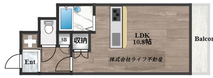 リュミエールイーストの間取り