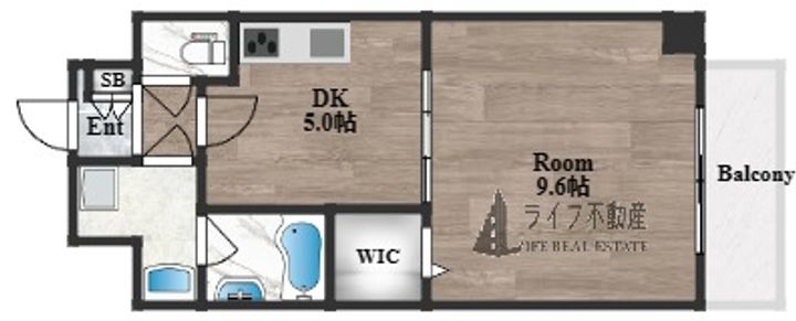 Y’z Lucao301の間取り