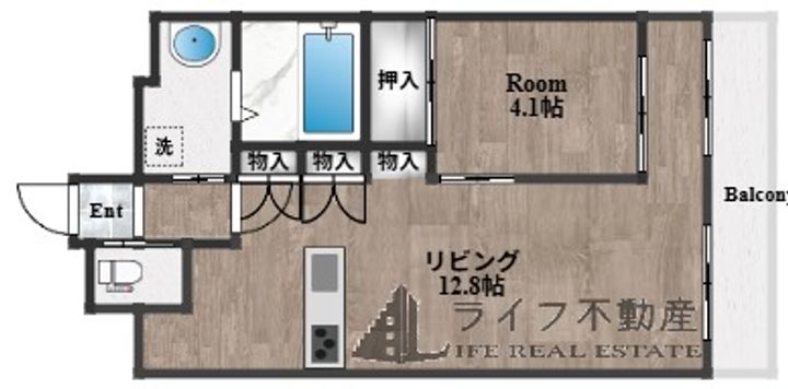 Allier鴻池元町の間取り