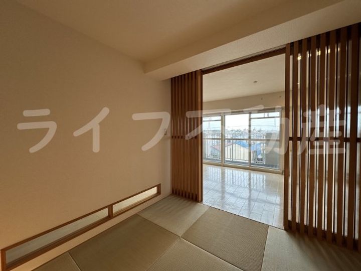 若草ハイツの寝室