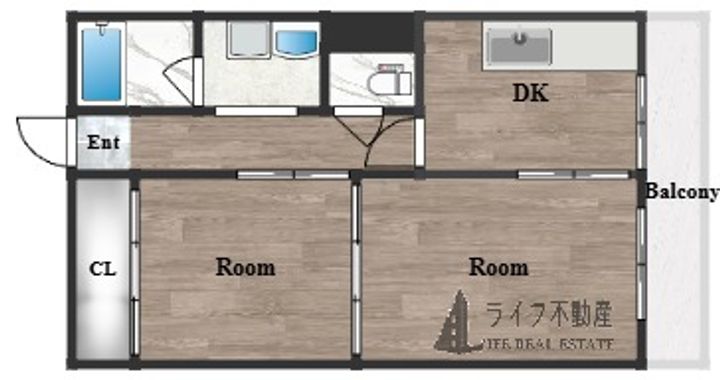メゾン北深江の間取り