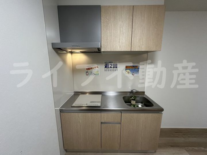 レネスト新深江Aのキッチン