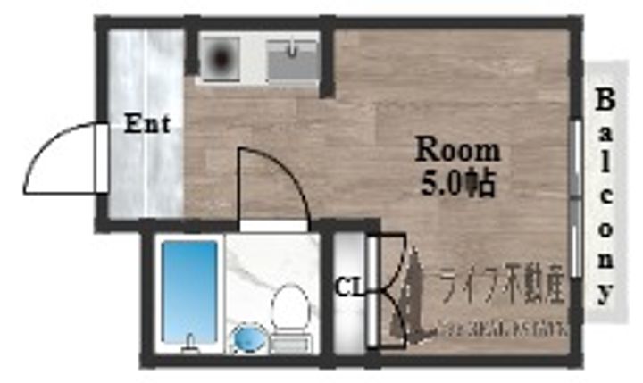 プレアール小若江の間取り