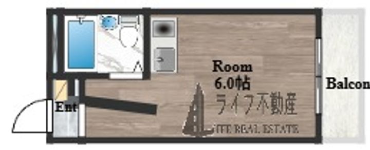 カーサコモダの間取り