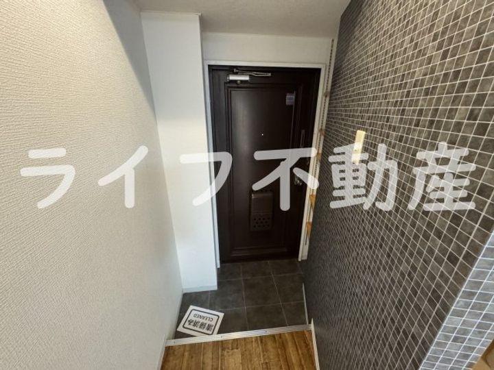 カーサコモダの玄関