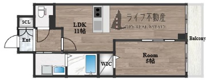 VITA荒本の間取り