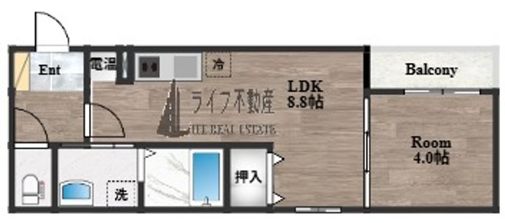 F mirai Grusの間取り