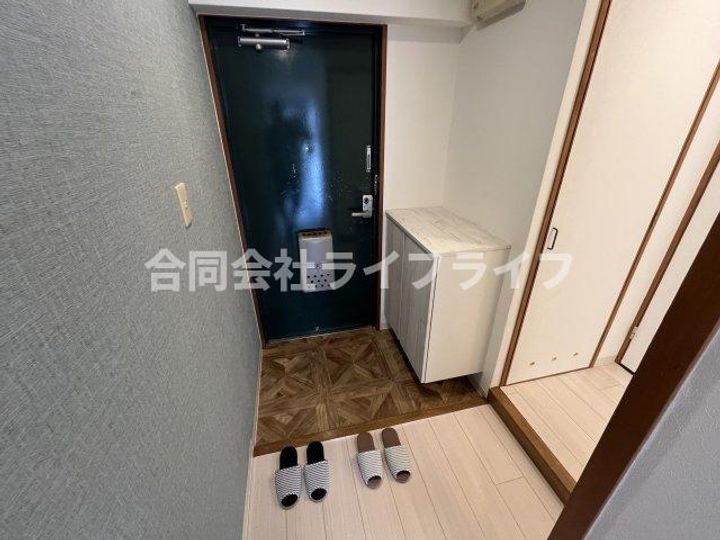 サンローゼ竜田川の玄関
