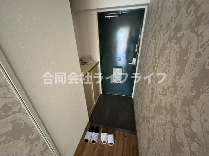 サンローゼ竜田川の玄関