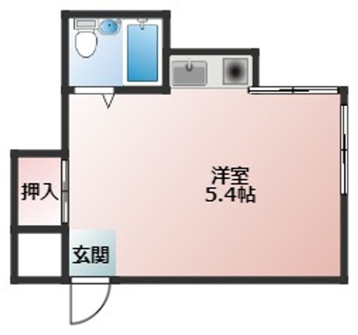 平川ハイツの間取り