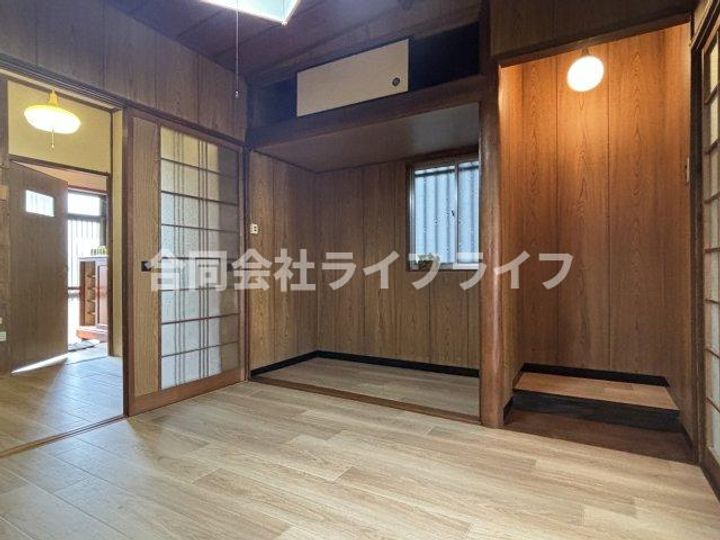 奈良県北葛城郡王寺町畠田3丁目(一戸建)の賃貸物件の居間