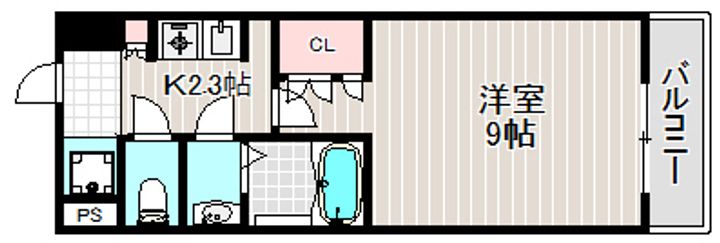 クレスト中もず の間取り