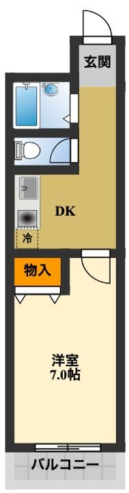 サンフレール浜寺305の間取り