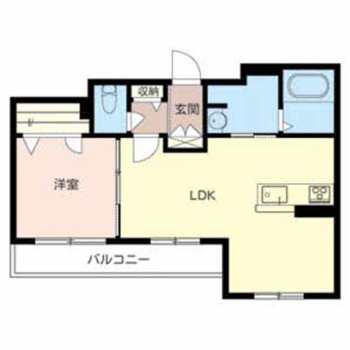 大阪府堺市西区鳳中町1丁(アパート)の賃貸物件の間取り