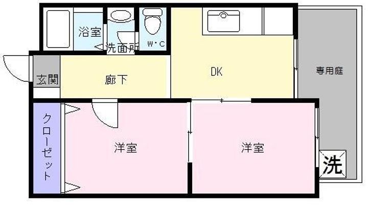 大栄マンションの間取り