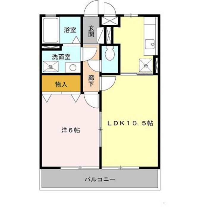 エストゥディオの間取り