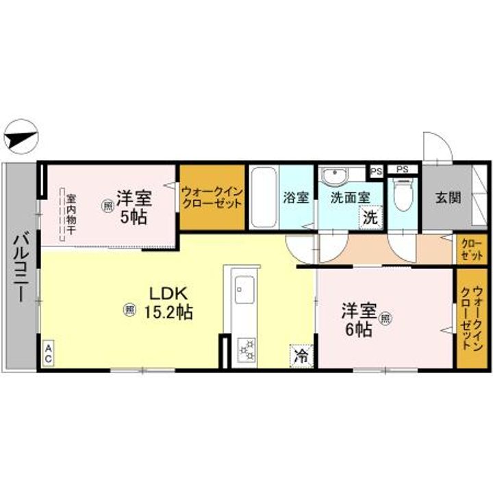 ラ ヴィータ鳳の間取り