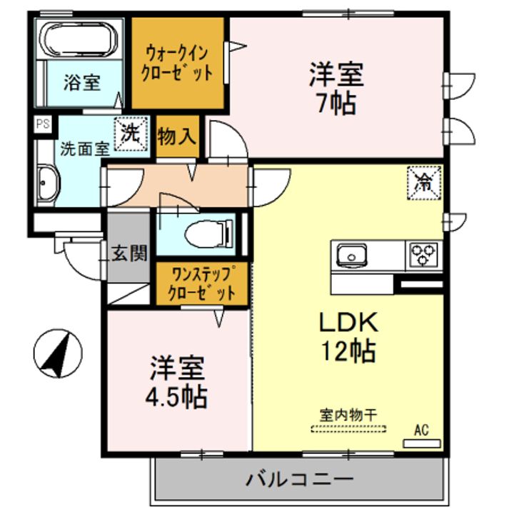 アルページュ の間取り