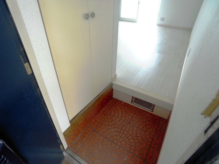 ときわ萩乃ハイツの玄関