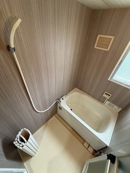 兵庫県神戸市須磨区白川台7丁目の賃貸マンションの風呂