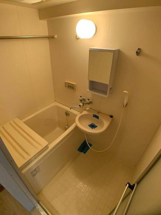 兵庫県神戸市灘区篠原中町2丁目の賃貸マンションの風呂