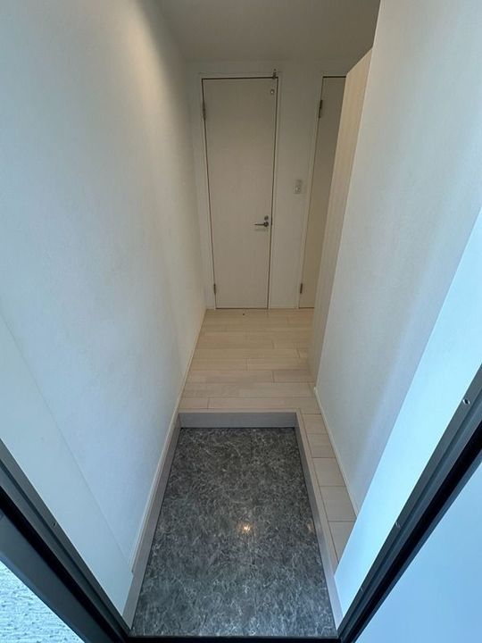 ハーモニーテラス加島の玄関