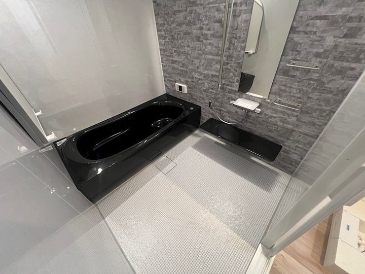 兵庫県西宮市苦楽園三番町の賃貸マンションの風呂