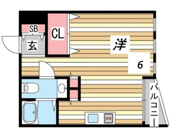 ハイグレード甲南の間取り