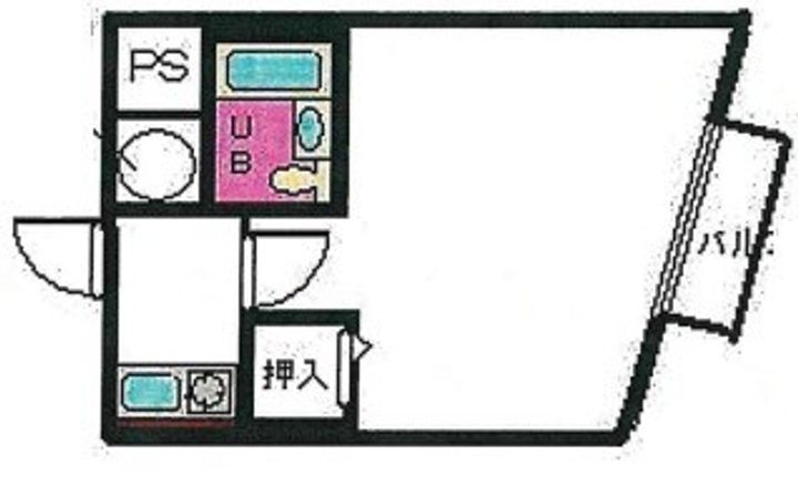 芦屋アーチストビラの間取り