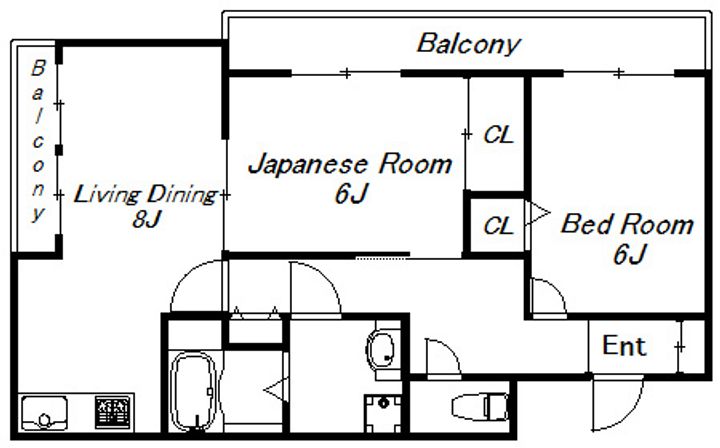 グランディア篠原の間取り